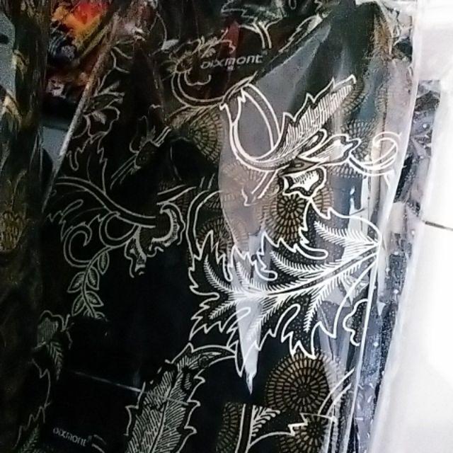 Kemeja Batik Pria Lengan Pendek Bs57 Katun Motif Modern Dixmont Semi Slimfit Premium