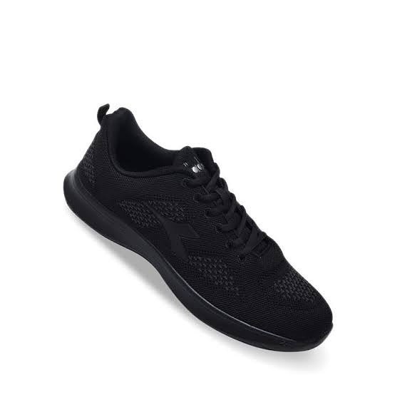 DIADORA JURO MONO BLACK - Sepatu Olahraga - Sepatu Sneakers - Sepatu Lari - Sepatu Sekolah