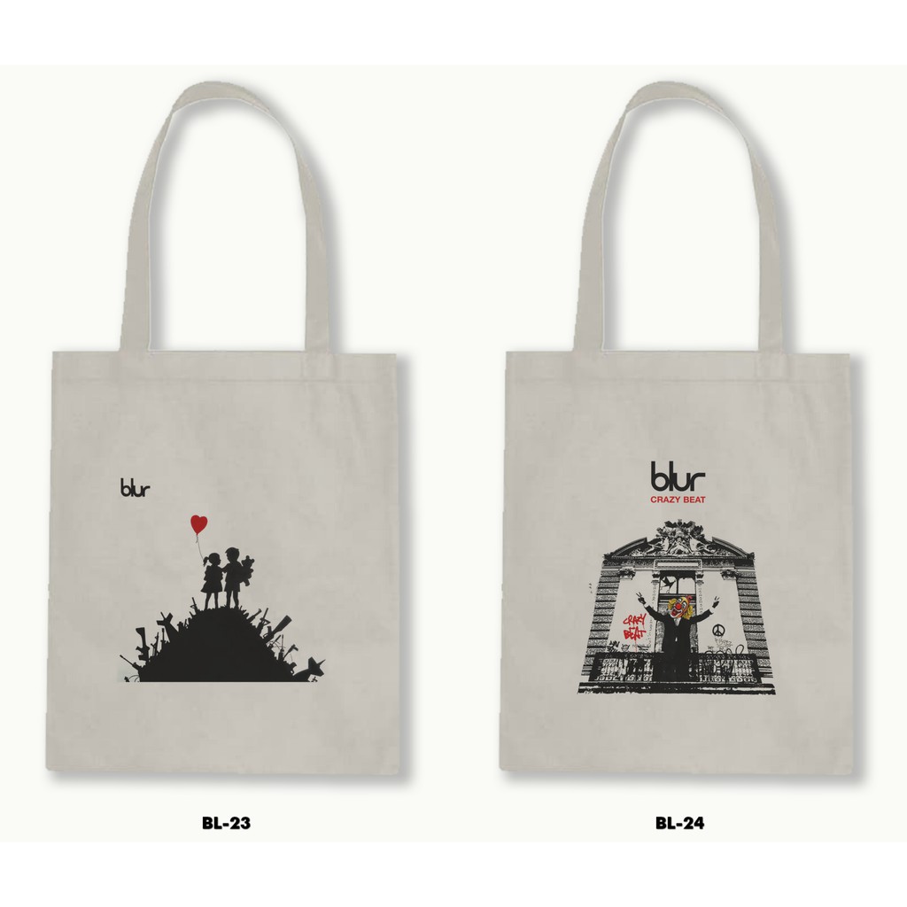 TOTE BAG BLACU - BLUR .02