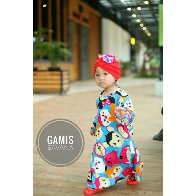 Part-1 Gamis Savana | Baju Muslim Anak | Gamis Anak Perempuan Cewek Lucu Murah Termurah