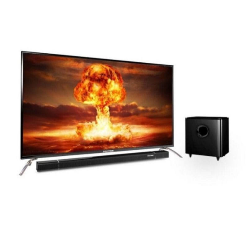 LED TV Polytron 32" 32B1550 W + Soundbar | 32 inch in subwoofer swf240