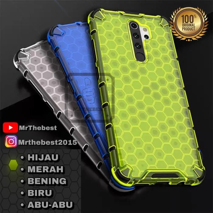 OPPO REALME X2 PRO HONEYCOMB HARD CASE RUGGED SILICONE ARMOR SOFT TPU