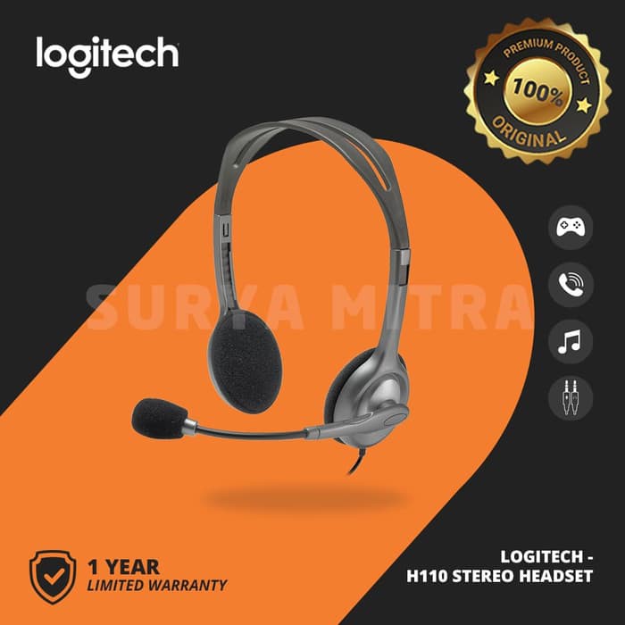 Headset Logitech H110 / H 110