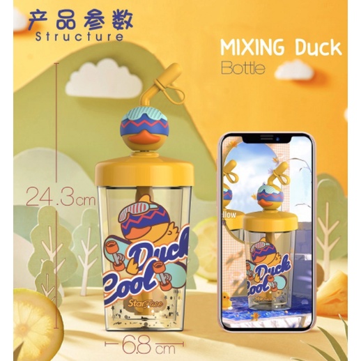 STARFACE DUCK tumbler cups BPA FREE 330ml SFC610