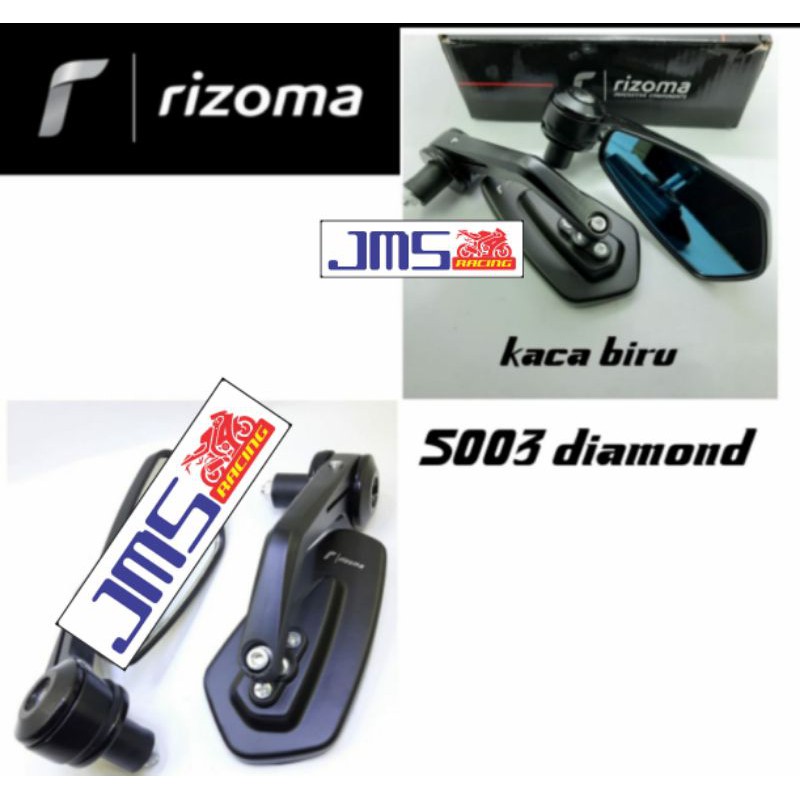 spion jalu oval rizoma kaca biru universal mio beat vario mio m3 nmax aerox vixion cb byaon mx fu mx