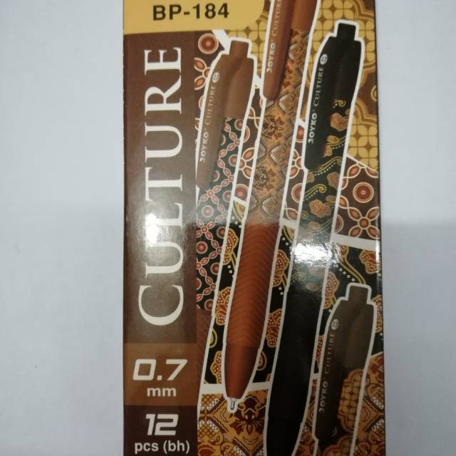 

Pulpen joyko batik culture bp 184/pulpen seminar pulpe cetek cetek
