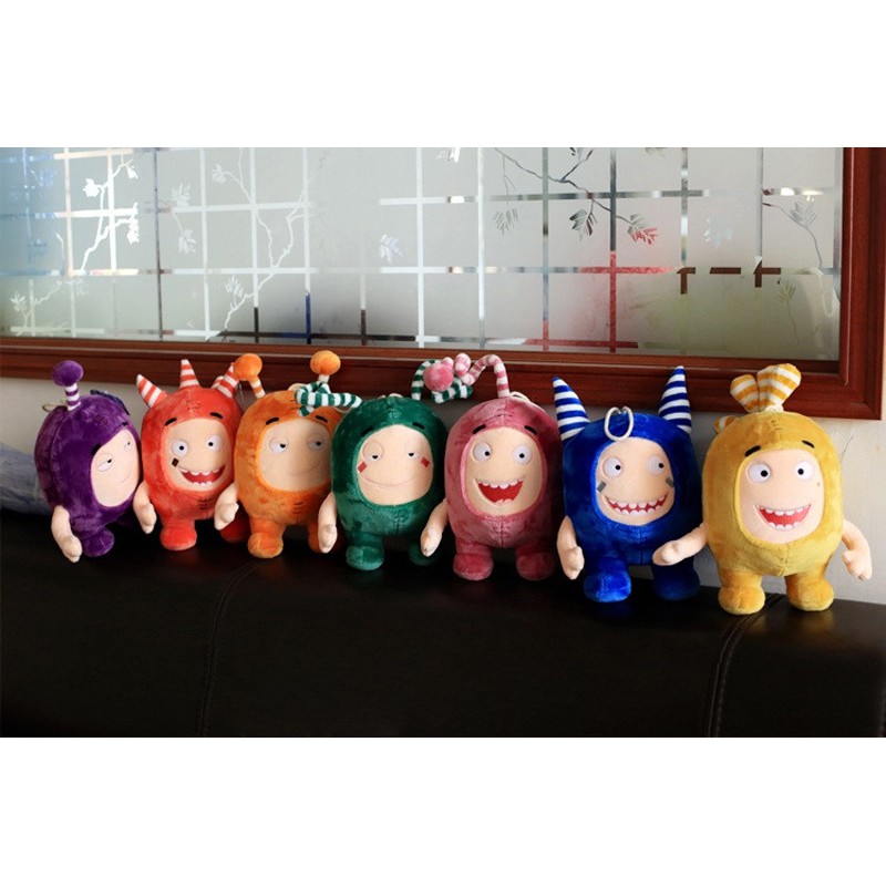 Boneka Lucu 35CM Oddbods Newt Buuble Pogo Zee Jef Fuse still Peluches Juguetes de peluche para