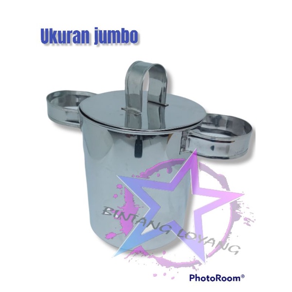 CETAKAN CENDOL DORONG UKURAN JUMBO BAHAN STAINLESS/ CETAKAN DAWET AYU