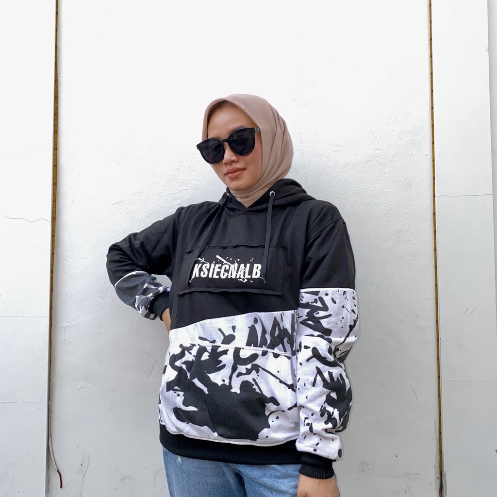 KSIECNABLE HOODIE HITAM-PUTIH || HOODIE KEREN || HOODIE KOMBINASI #KSI