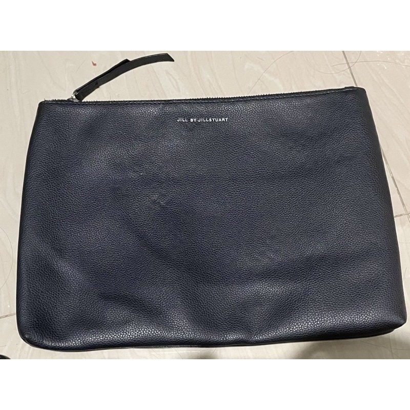 clutch Jill Stuart hitam pouch pl preloved second