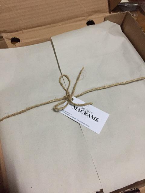 Macrame Wall Hanging Hiasan Dinding Murah Code M-07