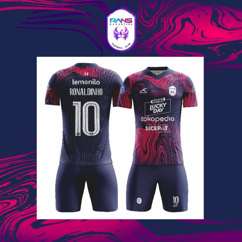 JERSEY RANS CILEGON NUSANTARA FC HOME MUSIM 2022/2023 FULL PRINTING