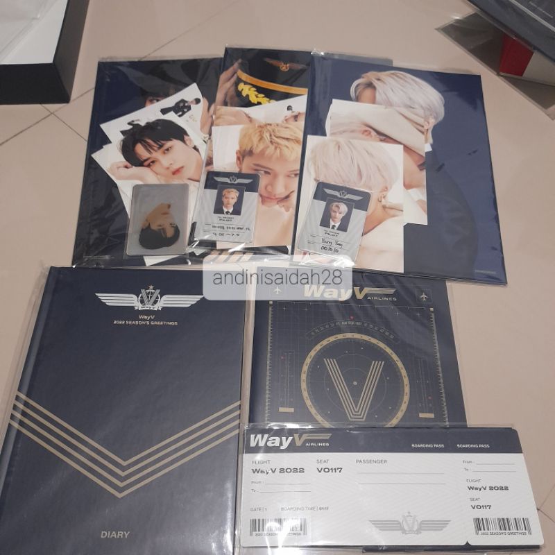 SHARING SEAOSON'S GREETINGS WAYV BENEFIT ALADDIN