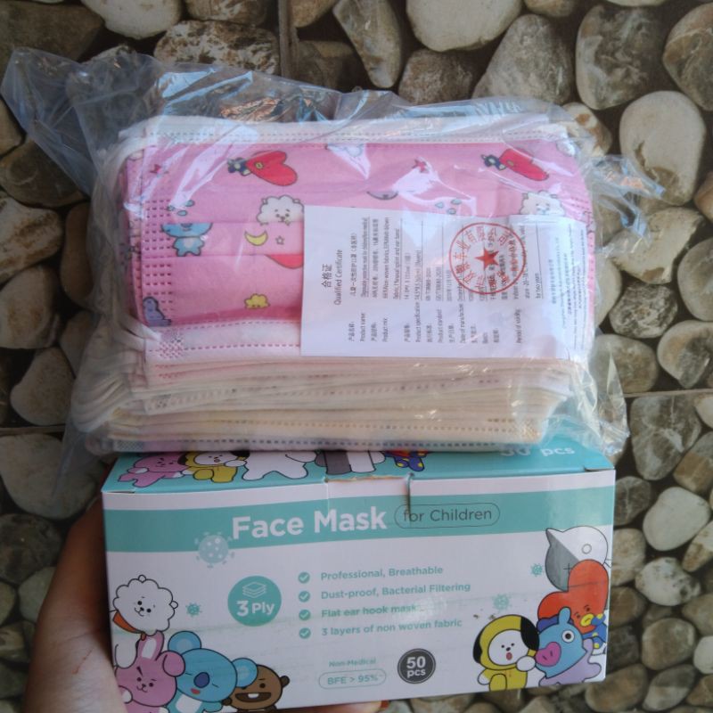 masker anak BTS