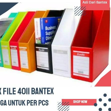 

New - Jumbo BOX FILE BANTEX FOLIO 4011 ~