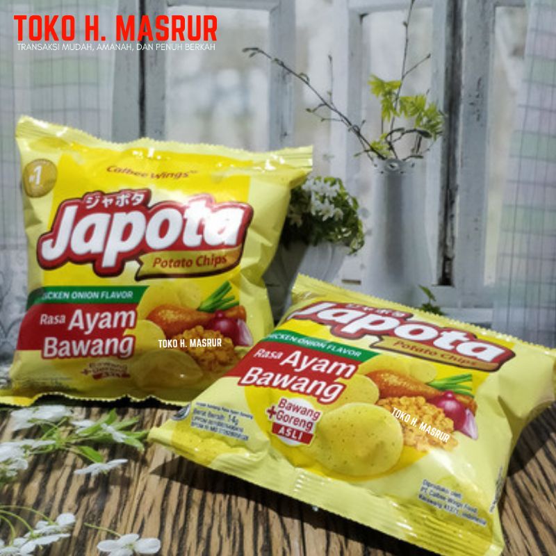 Keripik Potato Chips Japota Mini 14gr