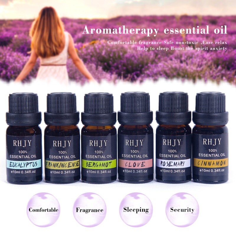 Firstsun Pure Essential Oils Minyak Aromatherapy Diffusers 10ml