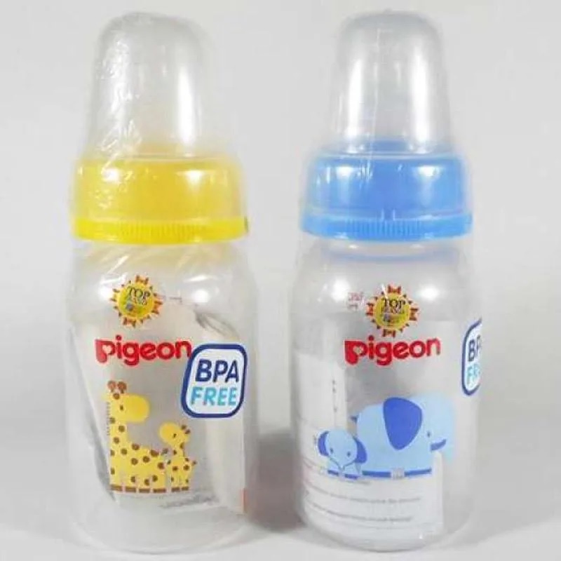 Pigeon Botol Susu PP | Botol Satuan - Motif dan Warna Random