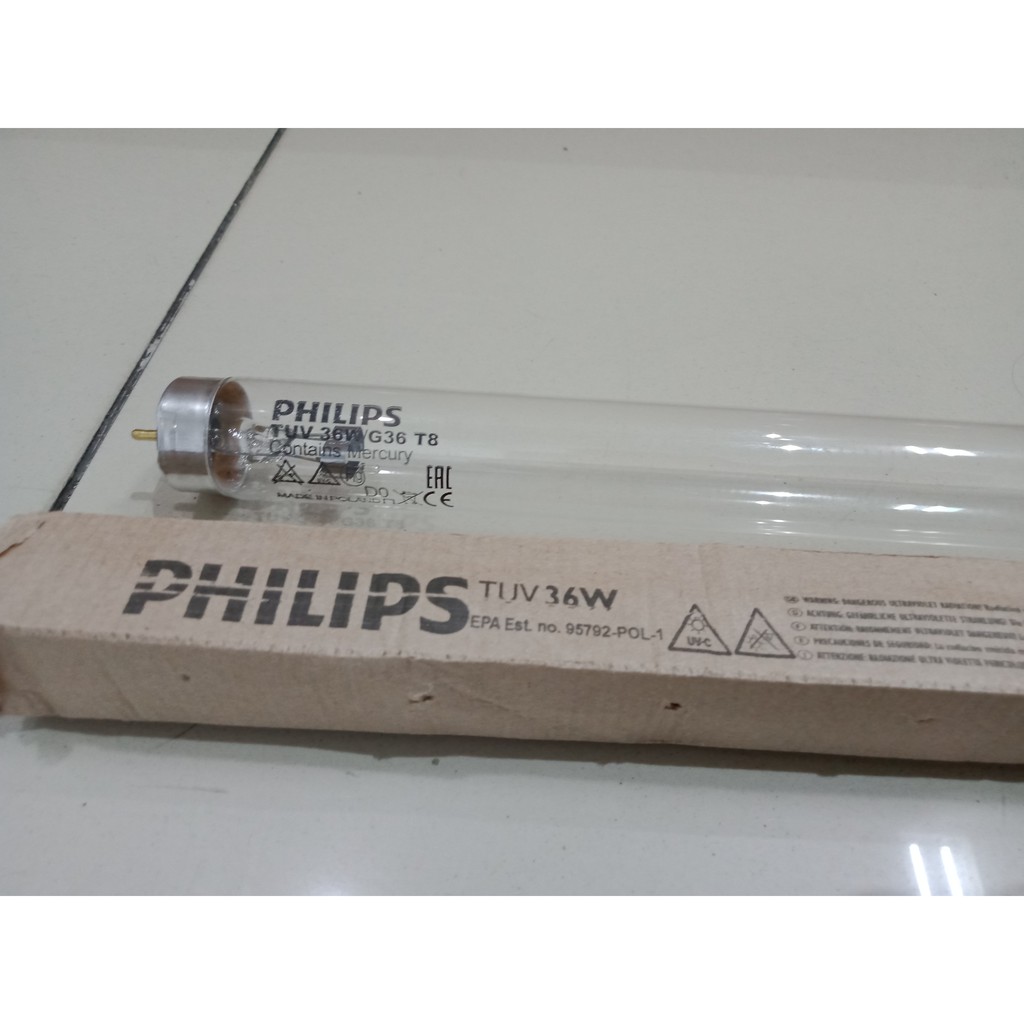 LAMPU TL UV TUV KUMAN 36W 36 WATT PHILIPS