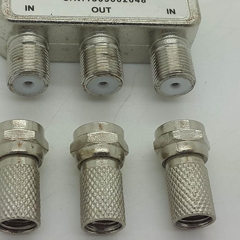 ✤ KITANI 2 antena UHF jadi 1 ( UHF Digital Antenna Mixer ) ←