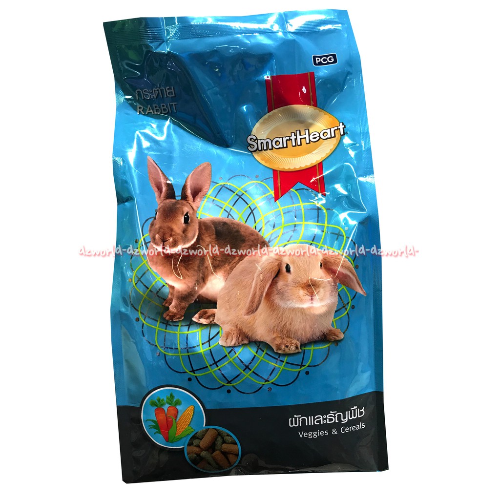 SmartHeart Rasa Veggies Cereal Makanan Kelinci Bunny Smart Heart 1kg