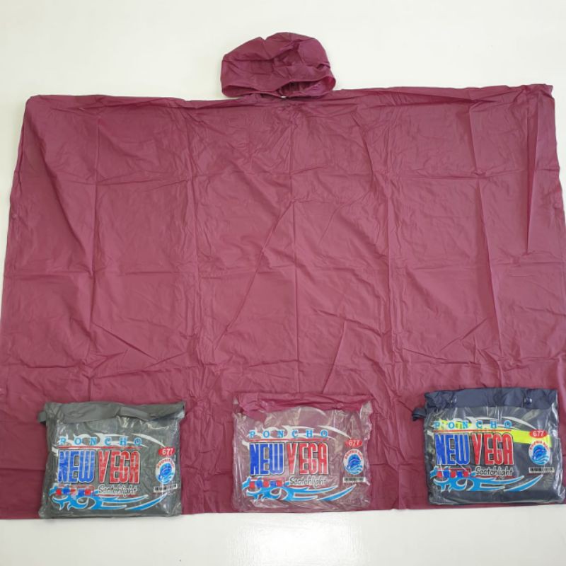 Jas Hujan DOLPHIN BLUE Jas Hujan Dewasa Poncho