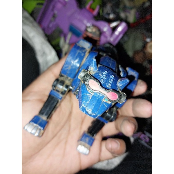 megazord jungle fury japver blue wolf 50rb