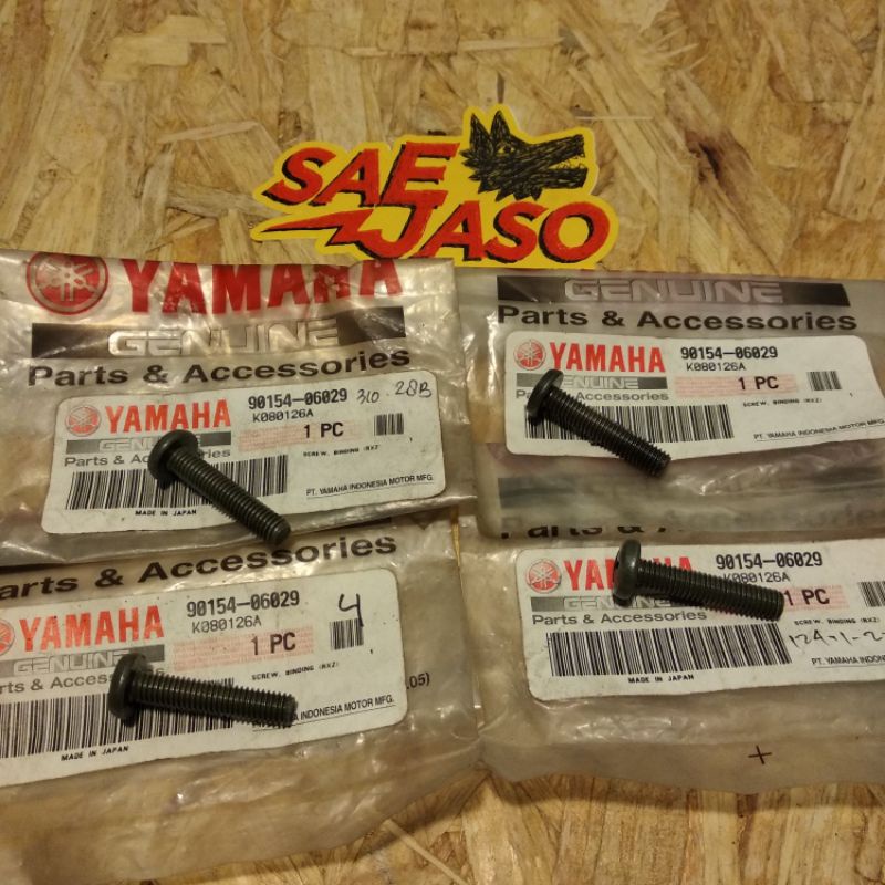 baut cover block peredam blok silinder boring yamaha rxz rzr 135 original ori asli ygp