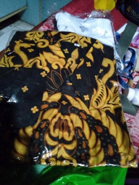 Belanja Kemeja Batik Pria Ppbtk07 Modern Lengan Panjang Casual Modis Trendy Masa Kini M L Xl