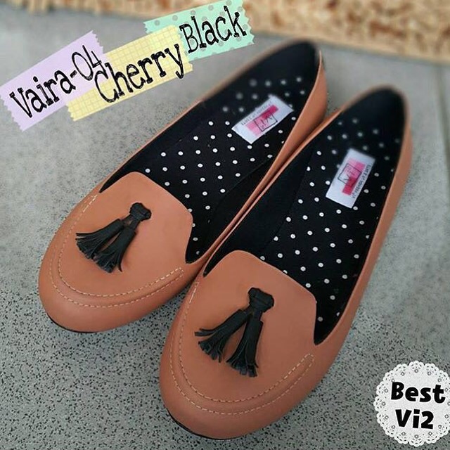 Sepatu flat cantik lokal produk