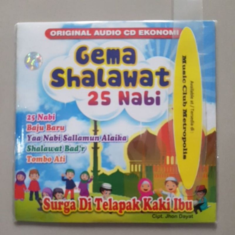 CD EKONOMIS GEMA SHALAWAT 25 NABI