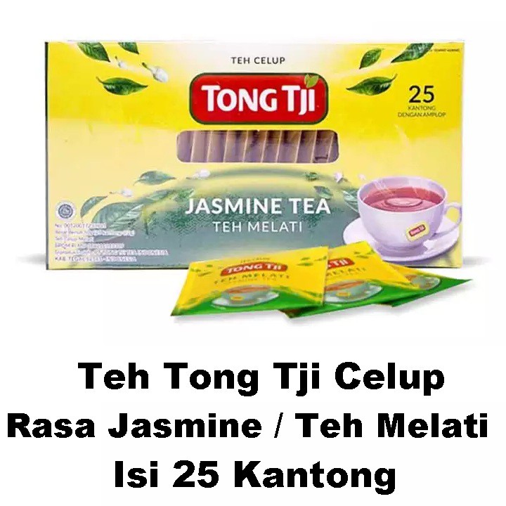 Jual Teh Tong Tji Celup Rasa Jasmine Isi 25 Kantong Teh Tong Tji