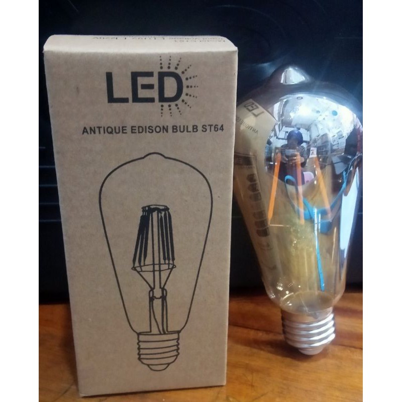 Lampu Pijar Vintage Model Bohlam Edison - 60W - ST64