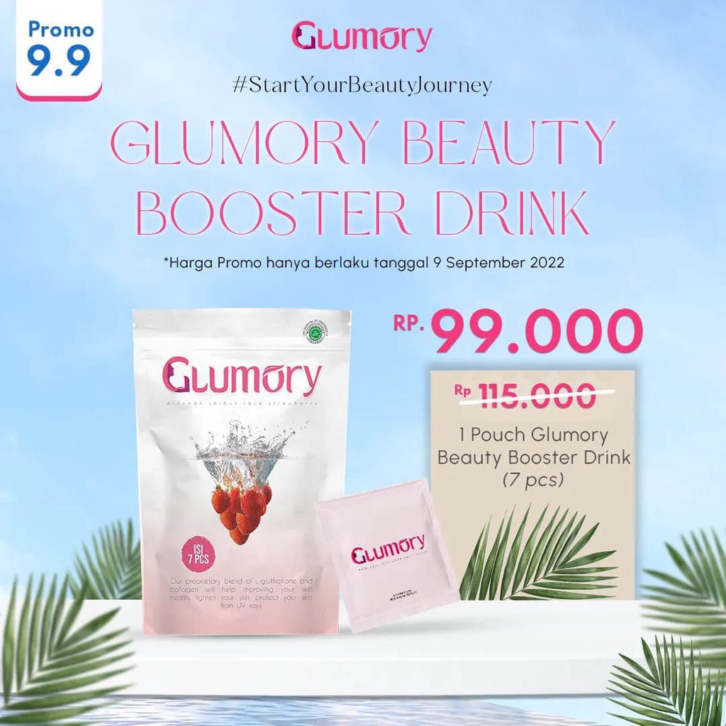 GLUMORY Pouch 7 Sachet / Glumory collagen Beauty Drink