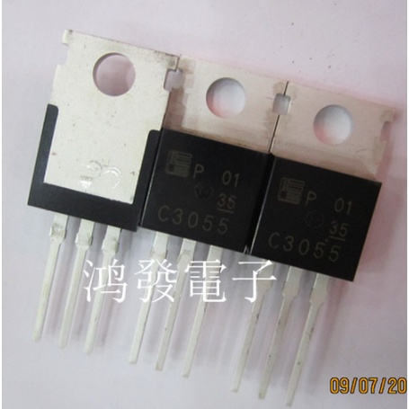 10pcs Ic C3055 2SC3055 TO-220