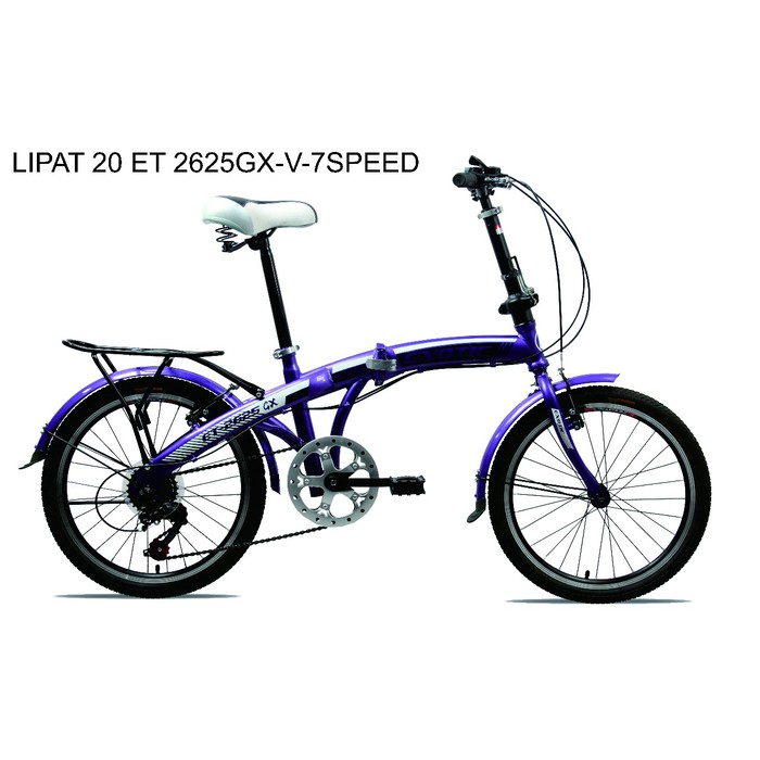 Sepeda Lipat 20 Exotic 7Speed Murah
