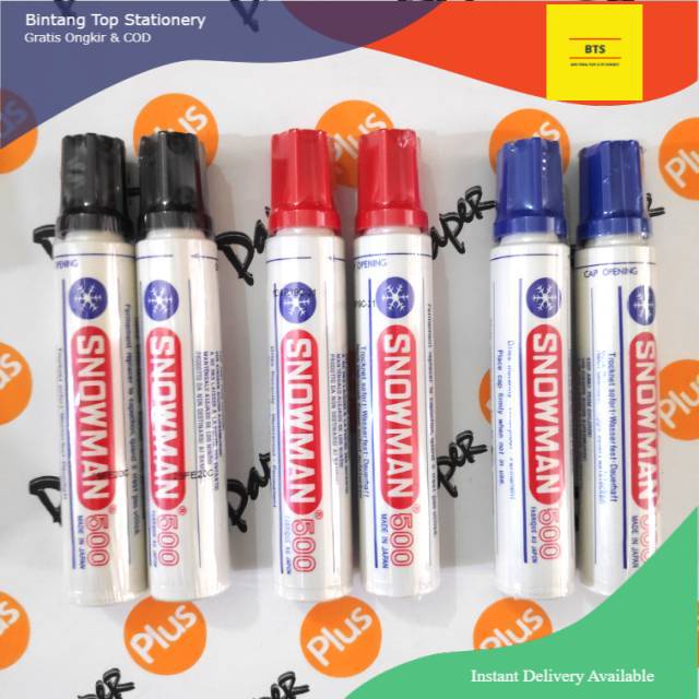 

[BTS] Spidol JUMBO MARKER SNOWMAN 500