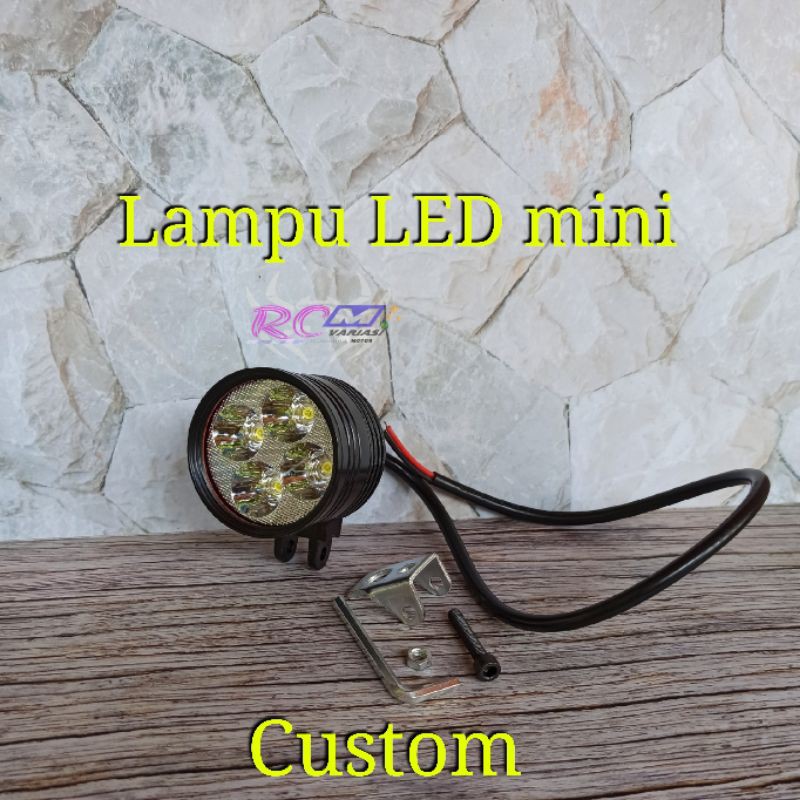 Lampu led tembak motor mobil foglamp lampu kabut
