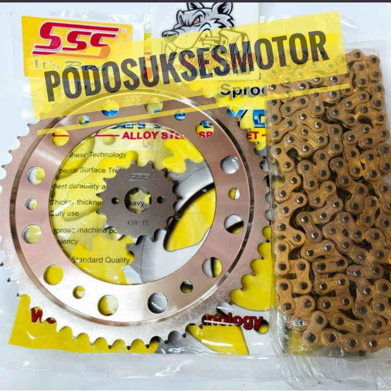 Gir Gear Set Sss Gearset SSS 428 Honda CRF150 CRF 150 L CRF150L
