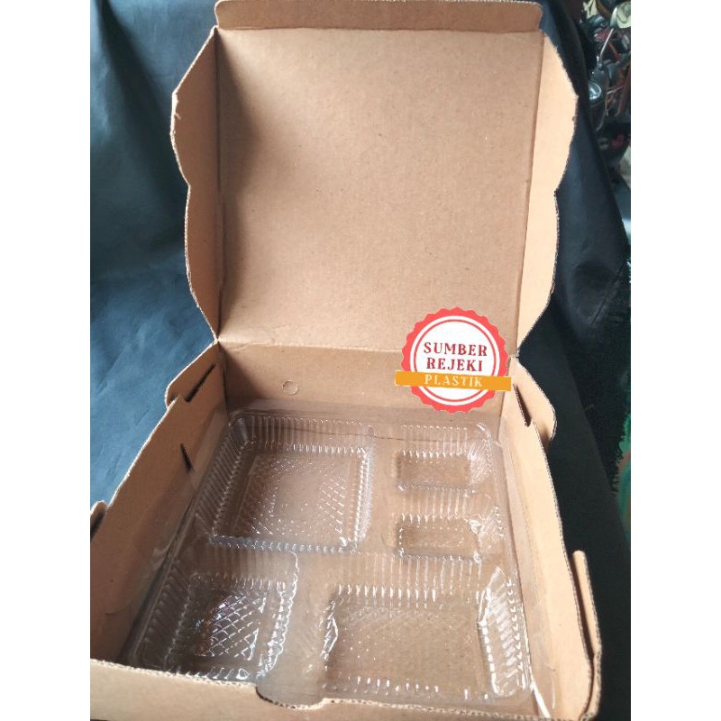 

box nasi/kue size 22x22