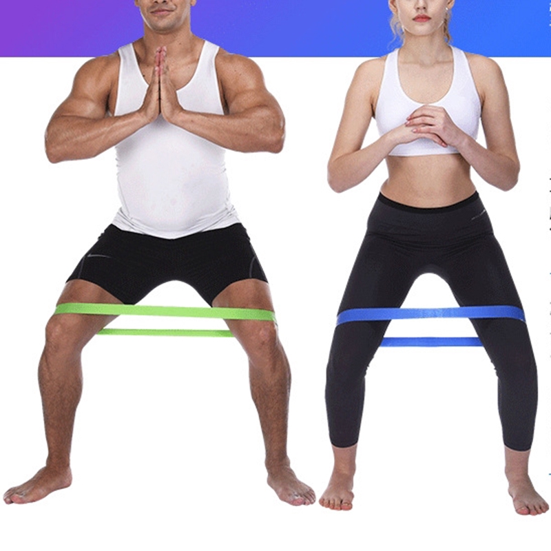 Resistance Band Karet Elastis Untuk Yoga / Gym / Pilates / Olahraga