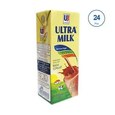 

ULTRA MILK COKLAT / SUSU COKLAT UHT 200ML