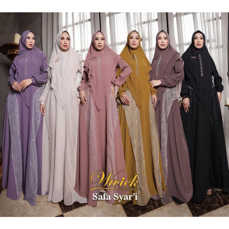 Safa Syari by Wwiek Muslimah/Safa Set Syari by Wwiek Muslimah/Safa Syari by Wwiek/Wwiek Muslimah/Wwi