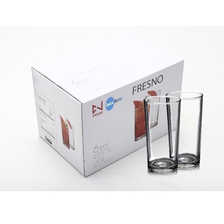 CITINOVA Gelas Kaca FRESNO - 12.0 oz / 340 ml - CITINOVA FRESNO