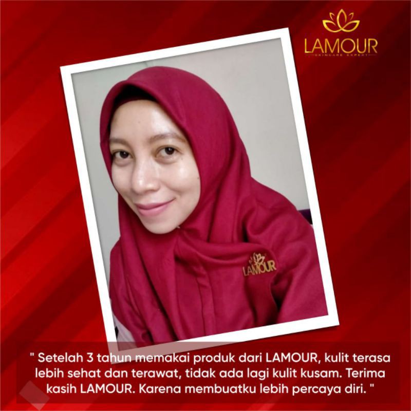 KRIM MALAM NIGHT CREAM LAMOUR PELEMBAB PEMUTIH PENCERAH WAJAH AMAN BUMIL BUSUI BPOM HALAL SKINCARE RUTIN HARIAN-3