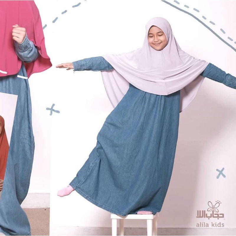 Gamis Denim by Hijab Alila