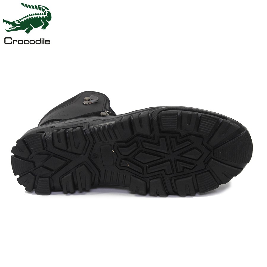 SM88 - Sepatu Bots Sefty Pria Crocodile Hauler Hitam Boots Safety Tracking Gunung Spatu Outdoor