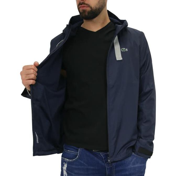 Lacoste Live Navy Hoodie Original .Deevagrosir.Olshop