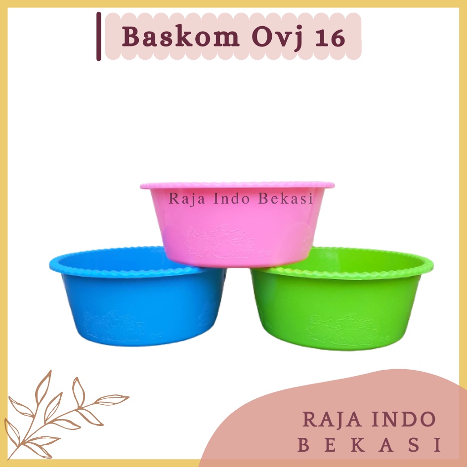 Tebal Baskom Waskom Wakul Ovj 16 Mangkok Besek /Waskom / Baskom Berkatan Wakul Nasi Hajatan Original