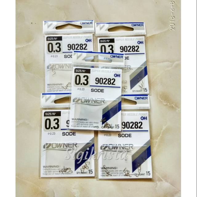 Mata Kail Owner 90282 Size 0.3 - Pancing OWNER SODE